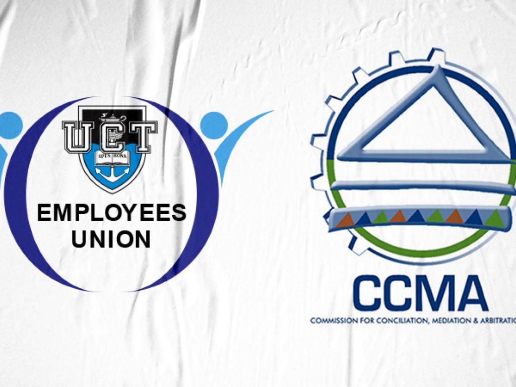 UCT EU and CCMA logos